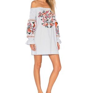 FLEUR DU JOUR MINI IN LIGHT BLUE // Worn once
